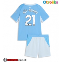 Otroške Nogometnih dresov Manchester City Rayan Ait-Nouri #21 Domači 2026-27 Kratki rokavi (+ hlače)